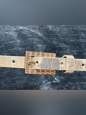 Silver Rhinestone Calvin Klein Jeans Belt